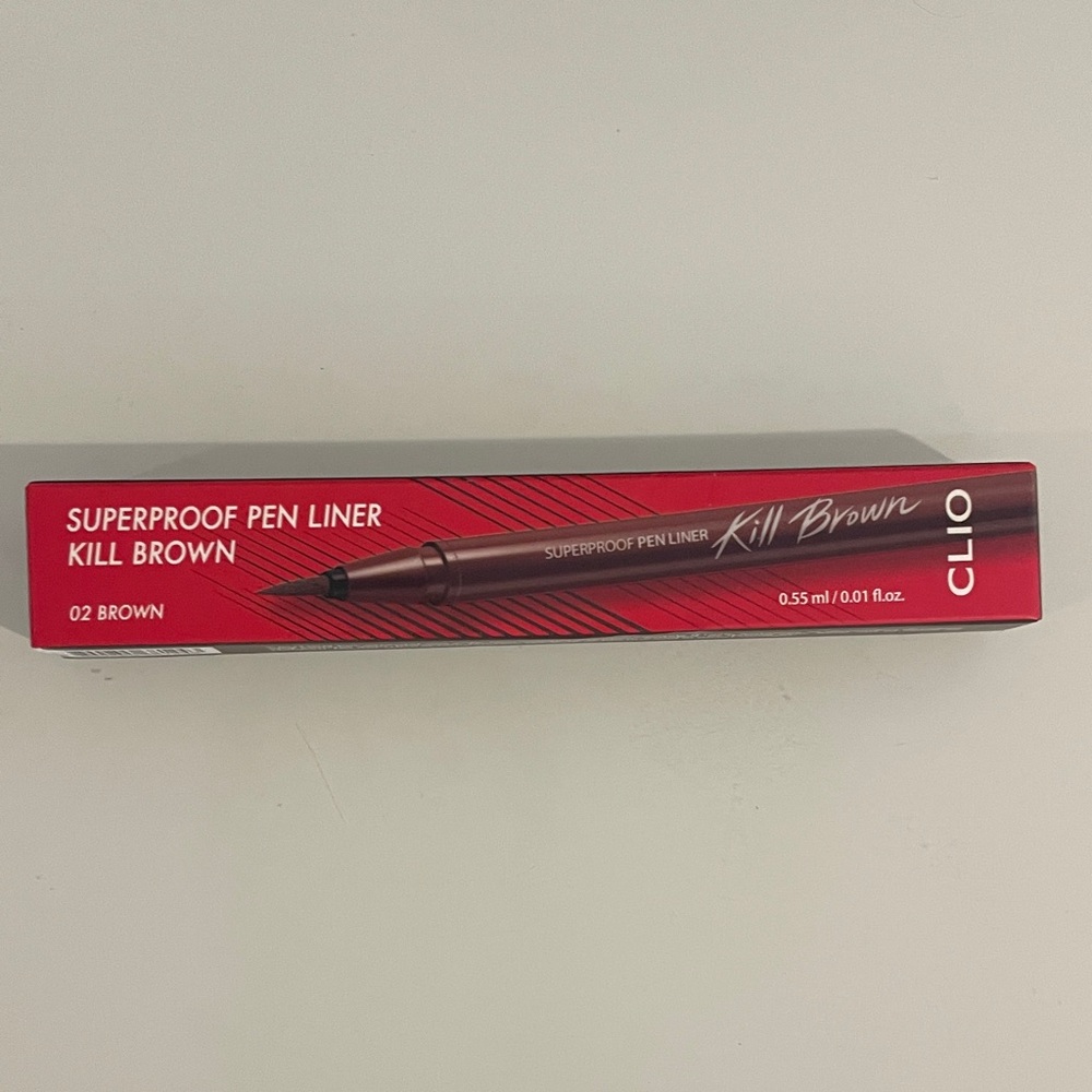 CLIO Superproof Pen Liner Kill Brown - 02 Brown